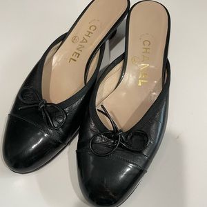 Vintage Chanel Mule Heels
